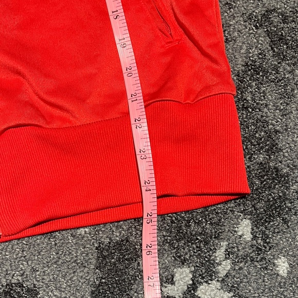 Adidas Scarlet Jacket with Azure Stripes - Picture 5 of 8